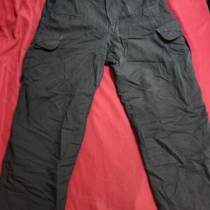 Men's Black Cargo Pants